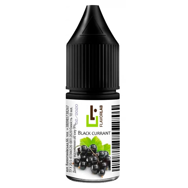 Ароматизатор FlavorLab Blackcurrant (Черная смородина), 10 мл