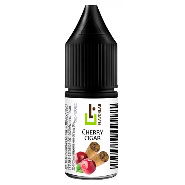 Ароматизатор FlavorLab Cherry Cigar (Вишневий тютюн), 10 мл