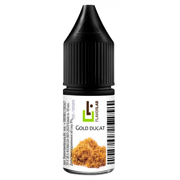 Ароматизатор FlavorLab Gold Ducat (Золотой дукат), 10 мл