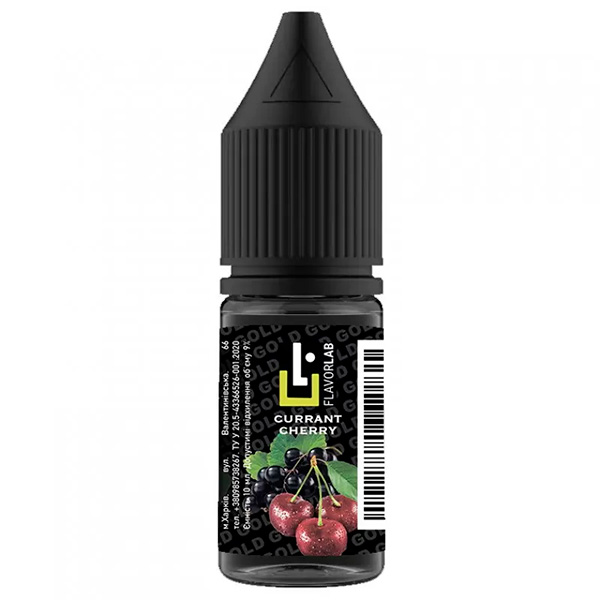Ароматизатор FlavorLab Gold Смородина Вишня, 10 мл