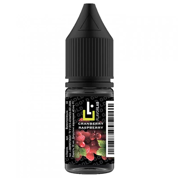 Ароматизатор FlavorLab Gold Журавлина Малина, 10 мл