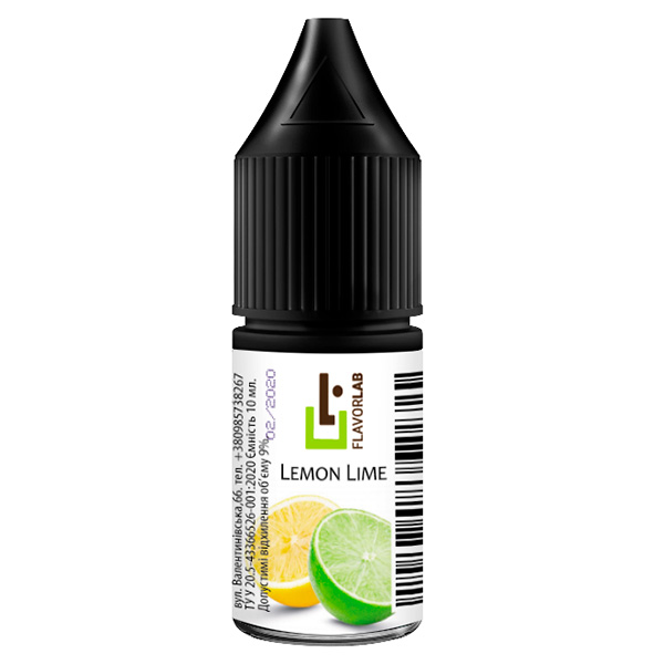 Ароматизатор FlavorLab Лимон-лайм, 10 мл