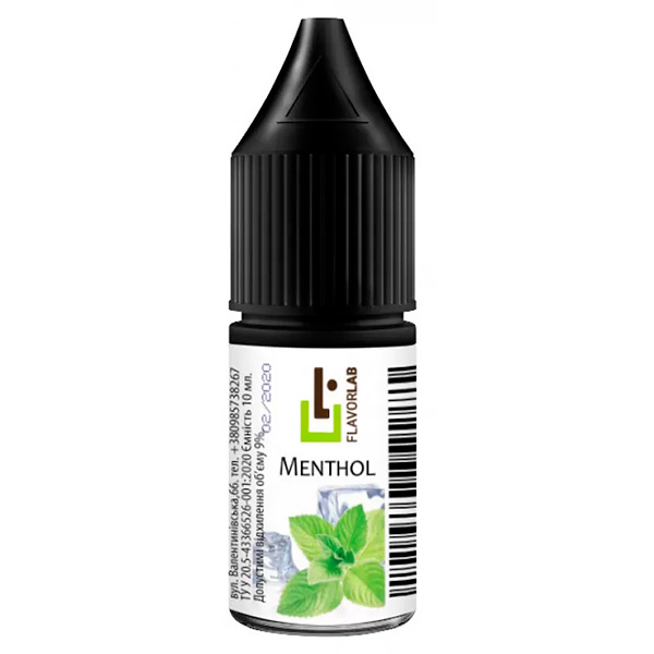 Ароматизатор FlavorLab Menthol (Ментол), 10 мл