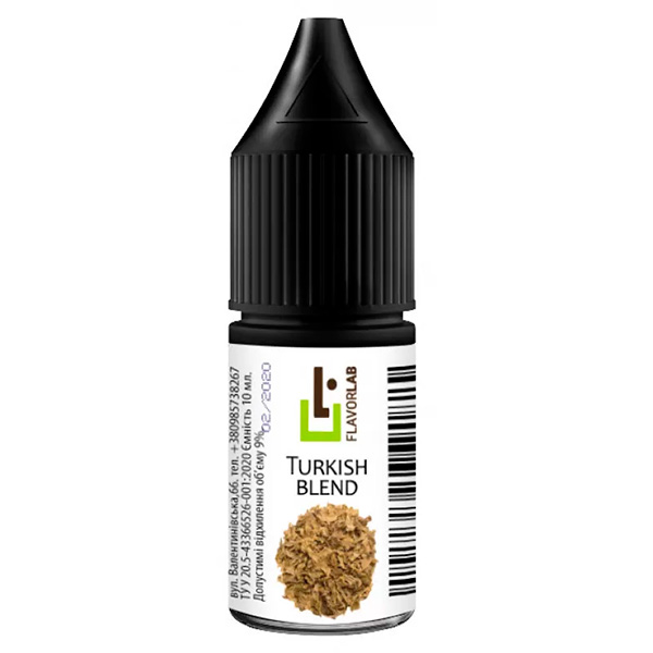 Ароматизатор FlavorLab Turkish Blend (Турецкий блэнд), 10 мл