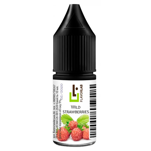 Ароматизатор FlavorLab Wild Strawberries (Дикая земляника), 10 мл