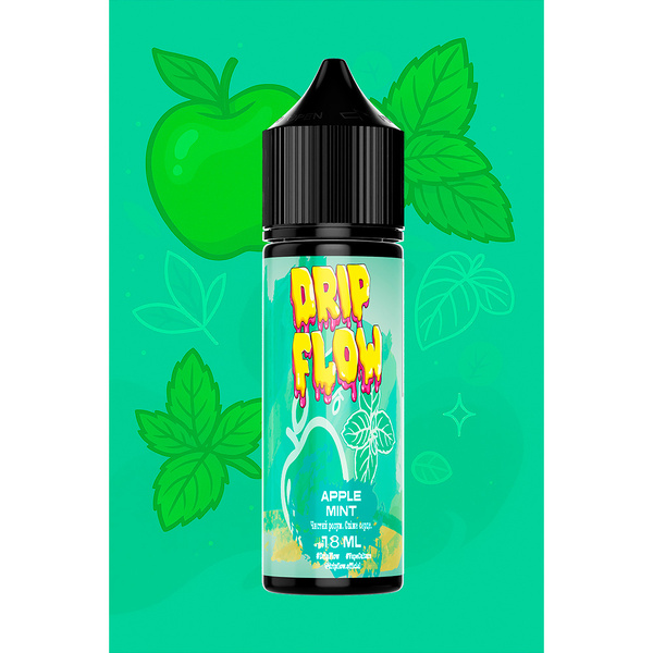 Набор Drip Flow Apple Mint, 60 мл