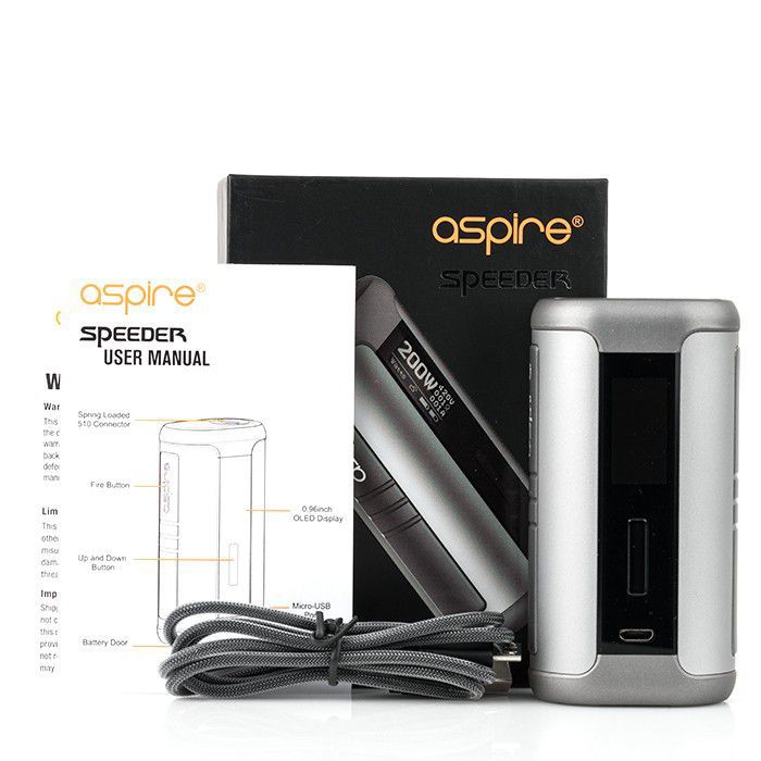 Бокс мод Aspire Speeder 200W TC (Original) - 10