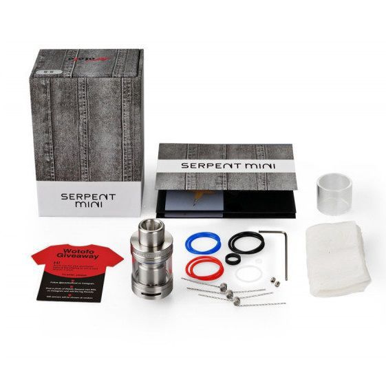 Атомайзер Wotofo Serpent mini 22 mm RTA (Original) - 9