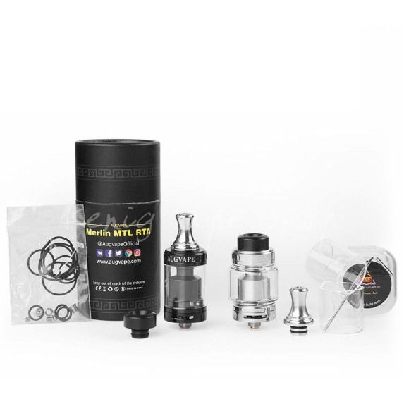 Атомайзер Augvape Merlin MTL RTA (Original) - 9