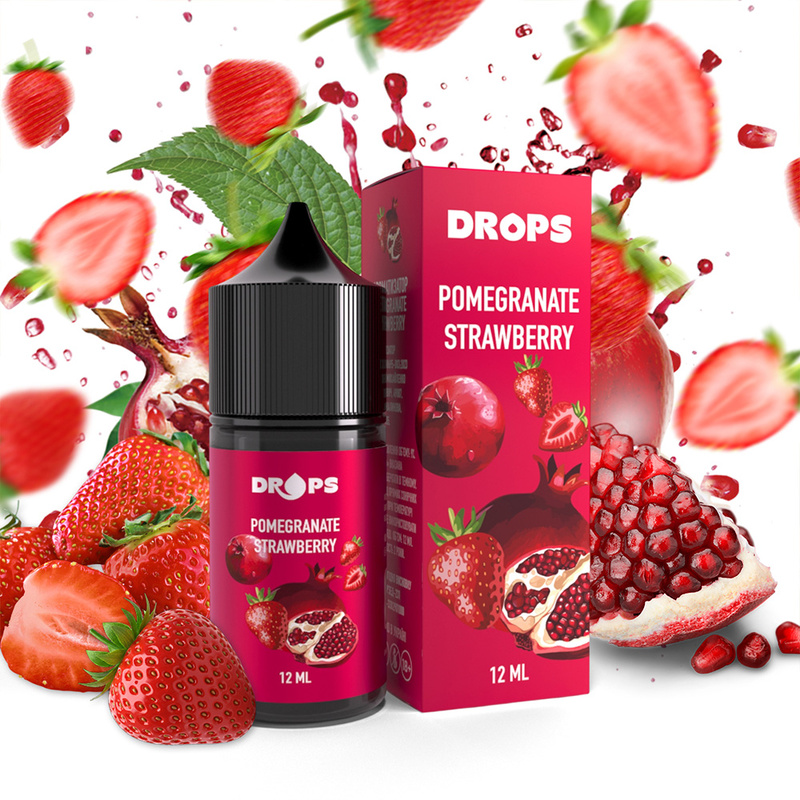 Набір Hype Drops Pomegranate Strawberry, 30 мл