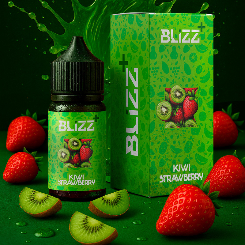 Набор Blizz Plus Kiwi Strawberry, 30 мл