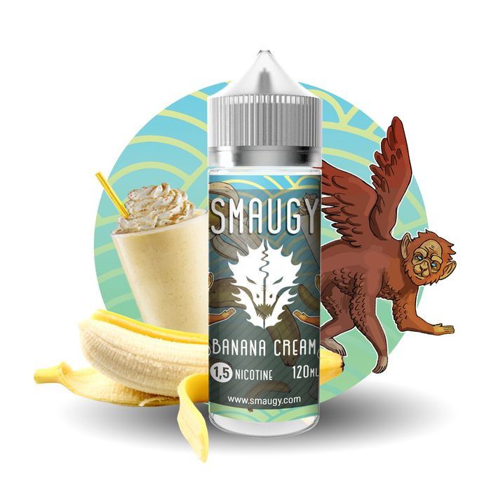 Жидкость Smaugy Banana Cream, 120 мл