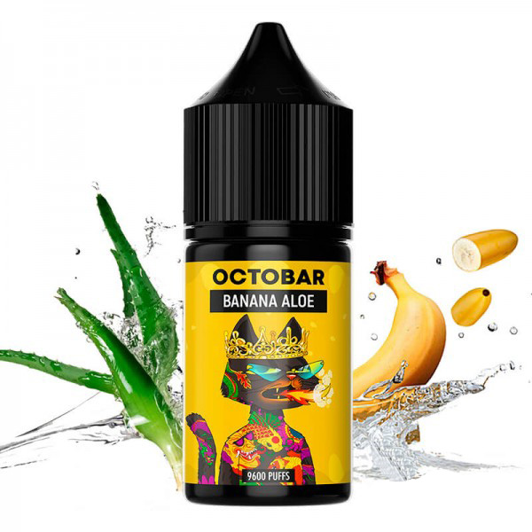 Жидкость Octobar Banana Aloe, 30 мл