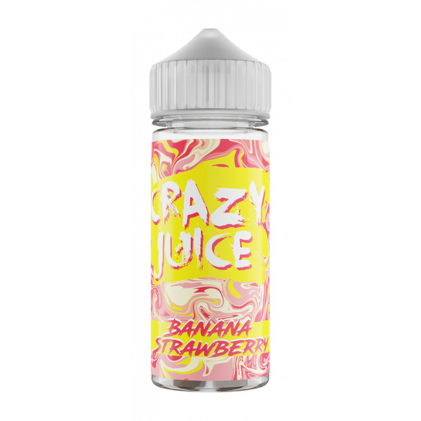 Рідина Crazy Juice Banana Straw, 120 мл 