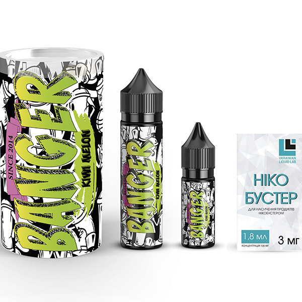 Набор BANGER Kiwi Melon, 60 мл Органический