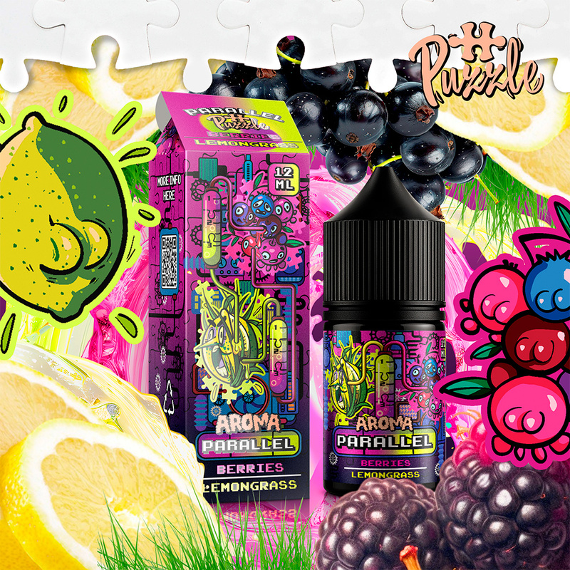 Набор In Bottle Parallel Berries Lemongrass, 30 мл