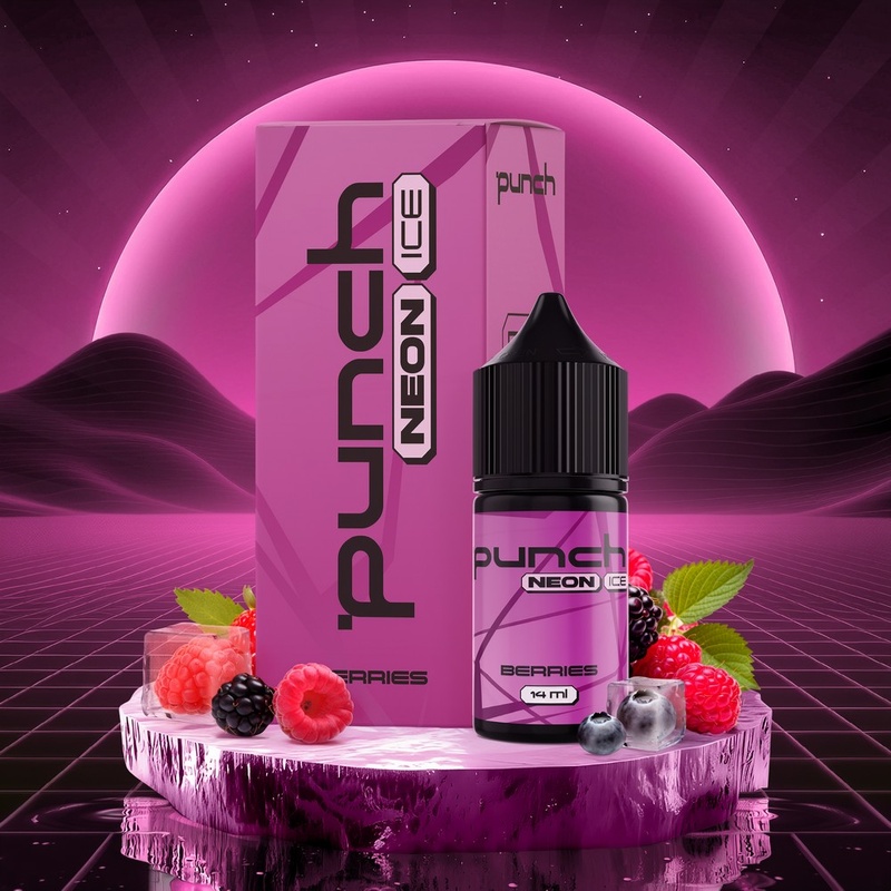 Набор Punch Neon Ice Berries Ice, 30 мл