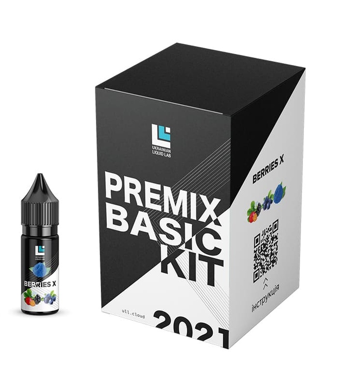 Набор Premix Basic Kit Berries X, 30 мл Солевой