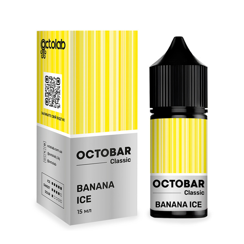 Набор Octobar Classic Banana Ice, 30 мл