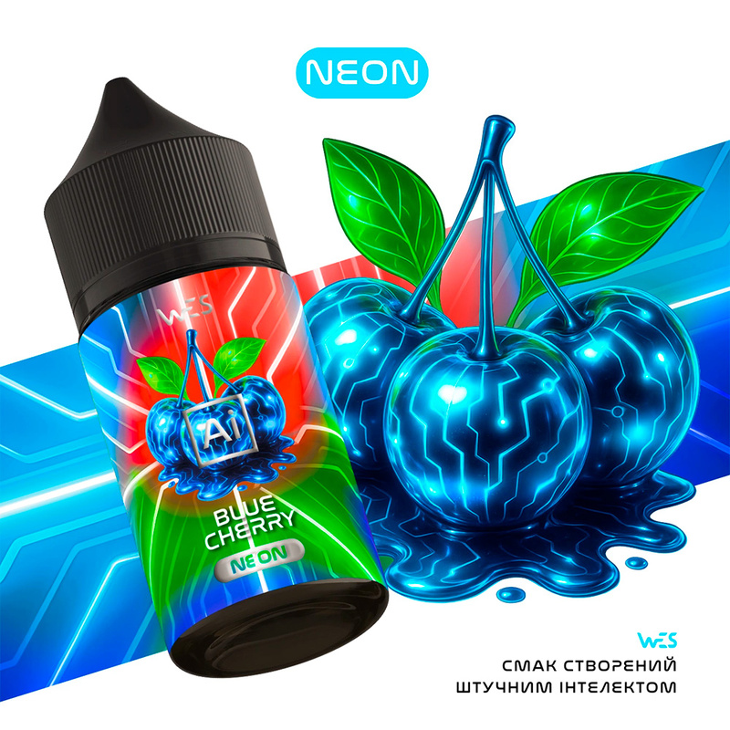 Набір WES AI Neon Blue Cherry, 30 мл