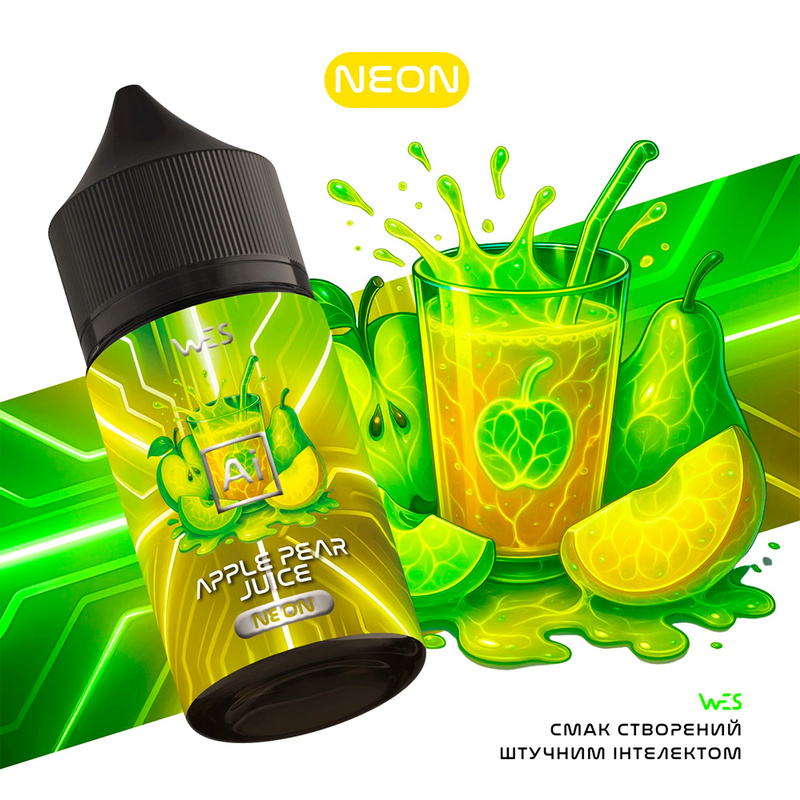 Набор WES AI Neon Apple Pear Juice, 30 мл
