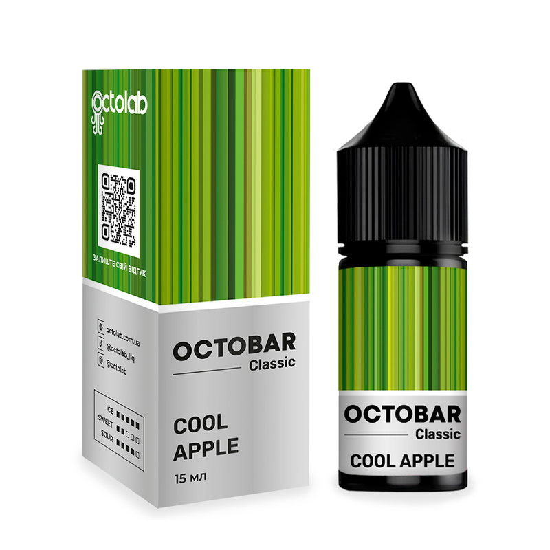 Набор Octobar Classic Cool Apple, 30 мл