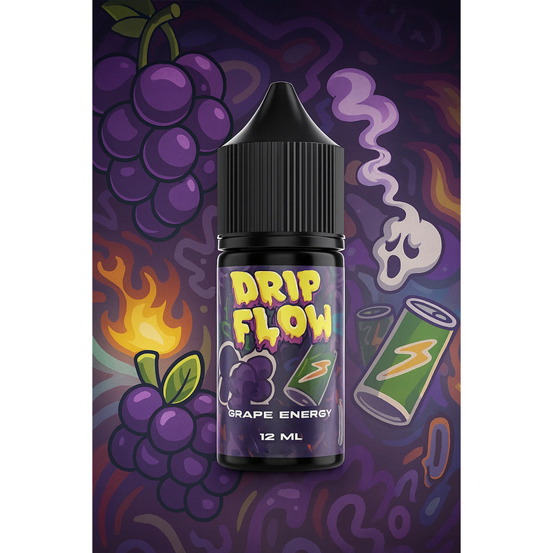 Набор Drip Flow Grape Energy, 30 мл