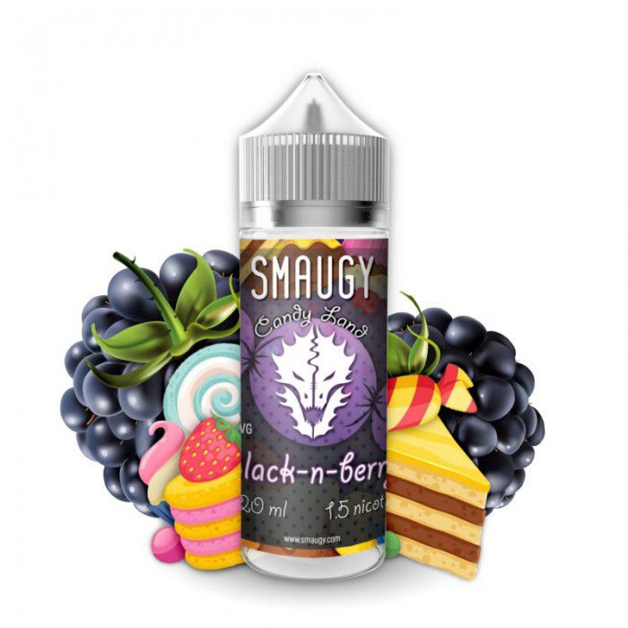 Жидкость Smaugy Black-n-Berry, 120 мл