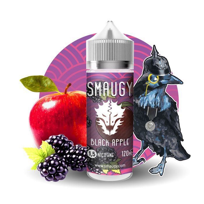 Жидкость Smaugy Black Apple, 120 мл