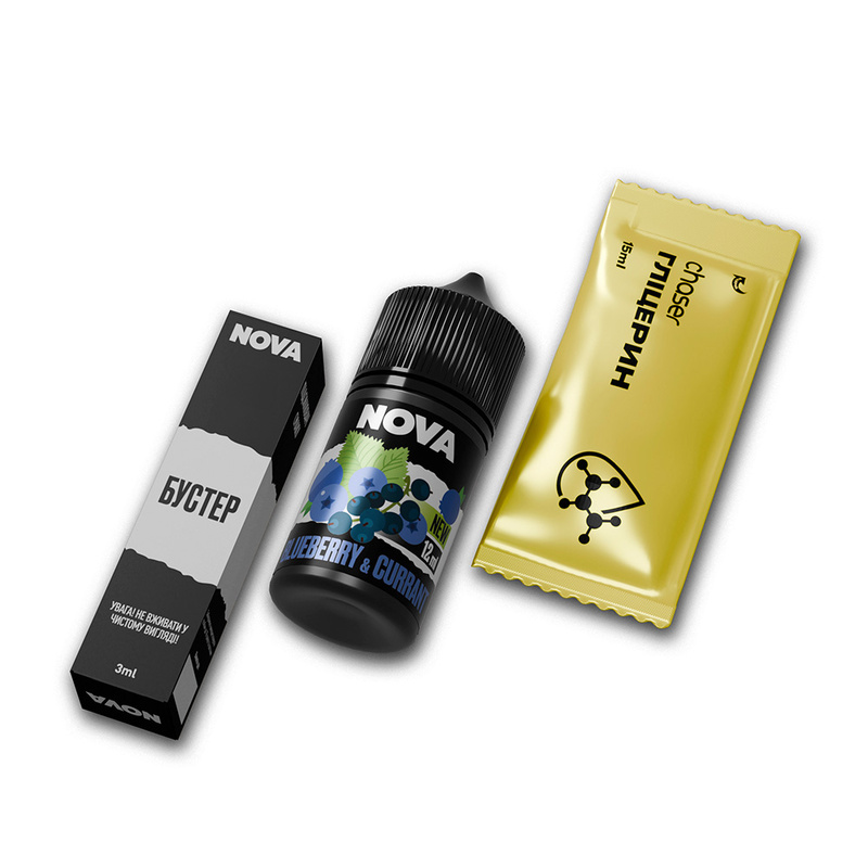 Набор Nova Blackcurrant Grape, 30 мл