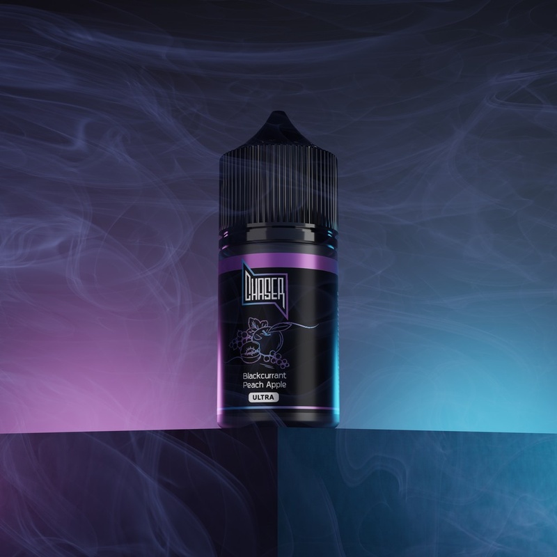 Набір Chaser Black Blackcurrant Peach Apple, 30 мл