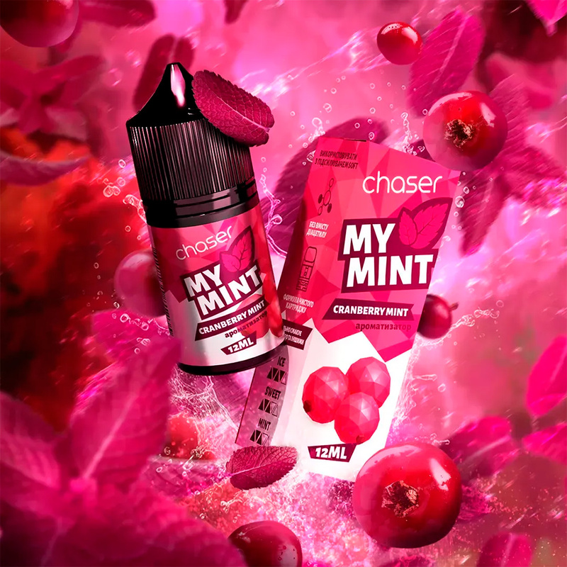 Набор Chaser My Mint Cranberry Mint, 30 мл