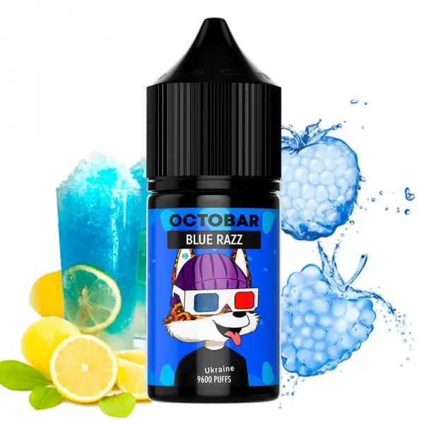 Жидкость Octobar Blue Razz, 30 мл