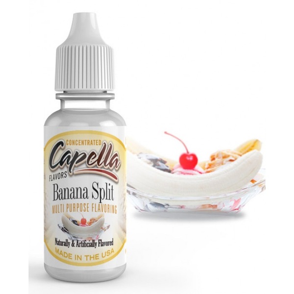 Ароматизатор Capella Banana Split (Банановый десерт)