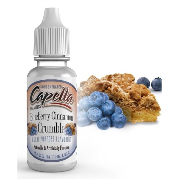 Ароматизатор Capella Blueberry Cinnamon Crumble (Черничный пирог с корицей)