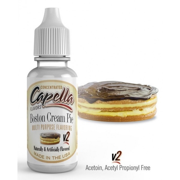 Ароматизатор Capella Boston Cream Pie v2 (Бостонский пирог)