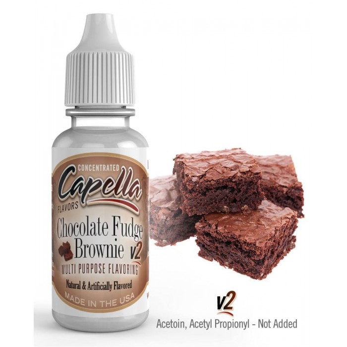 Ароматизатор Capella Chocolate Fudge Brownie v2 (Пирожное "Брауни")