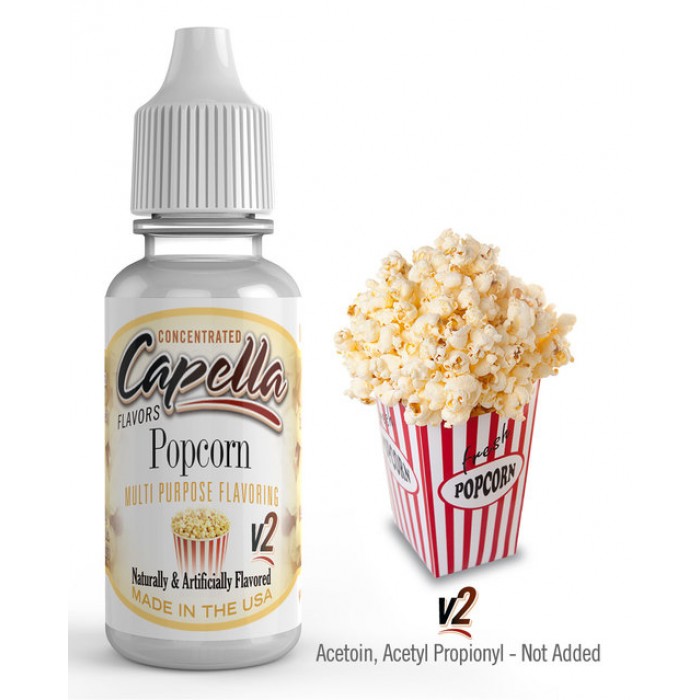 Ароматизатор Capella Popcorn v2 (Попкорн)