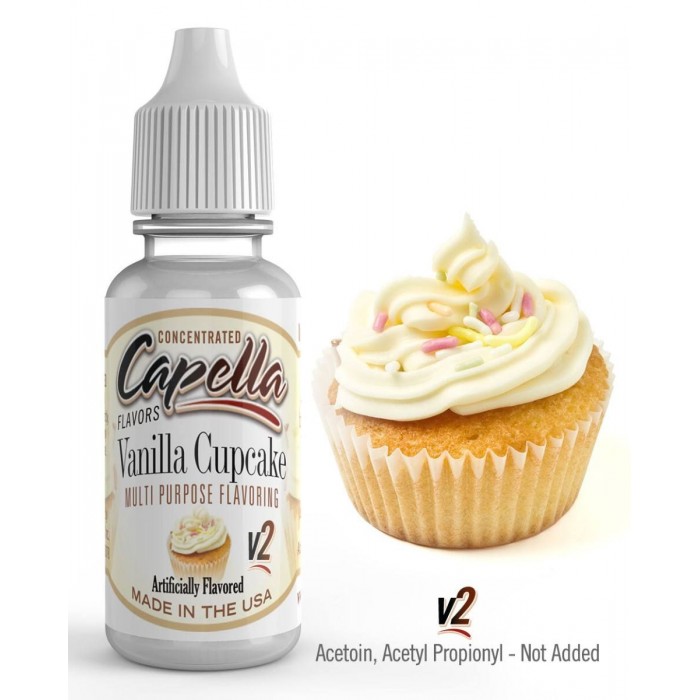 Ароматизатор Capella Vanilla Cupcake v2 (Ванильный кекс)