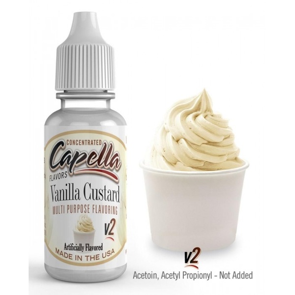 Ароматизатор Capella Vanilla Custard (Ванильный крем)