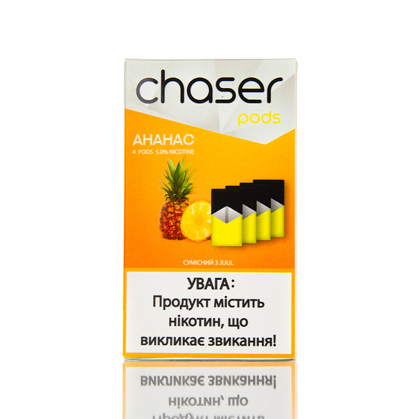 Сменный картридж для Juul Chaser Pods - Ананас 4 шт (Original)