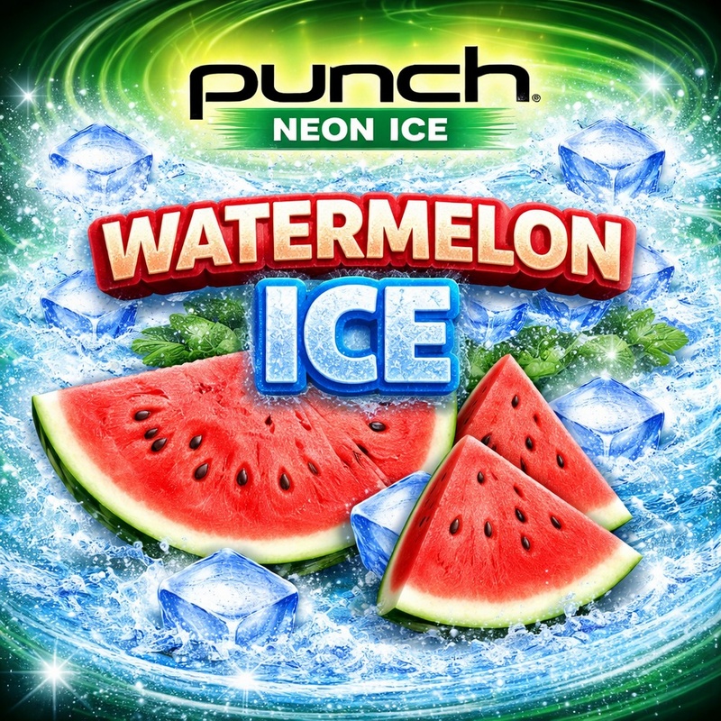 Набор Punch Neon Ice Watermelon Ice, 30 мл - 1