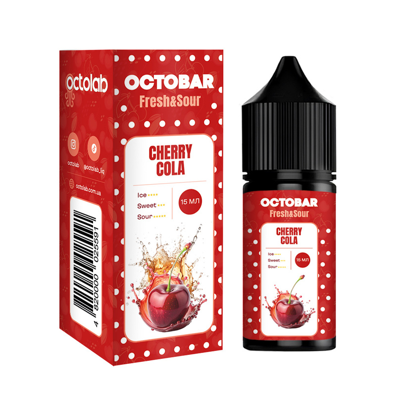 Набор Octobar Fresh Sour Cherry Cola, 30 мл