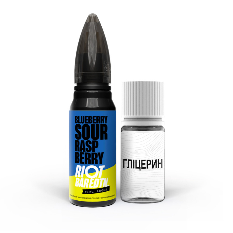Набор Riot Squad BAR EDTN Blueberry sour raspberry, 30 мл
