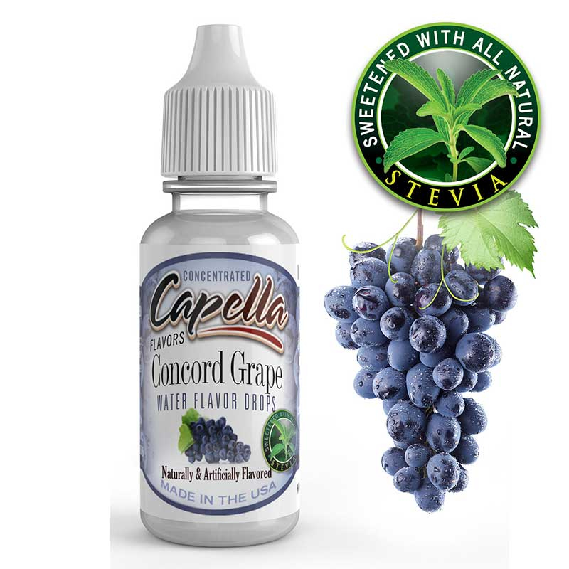 Ароматизатор Concord Grape with Stevia (Виноград с Стевиа), 5 мл