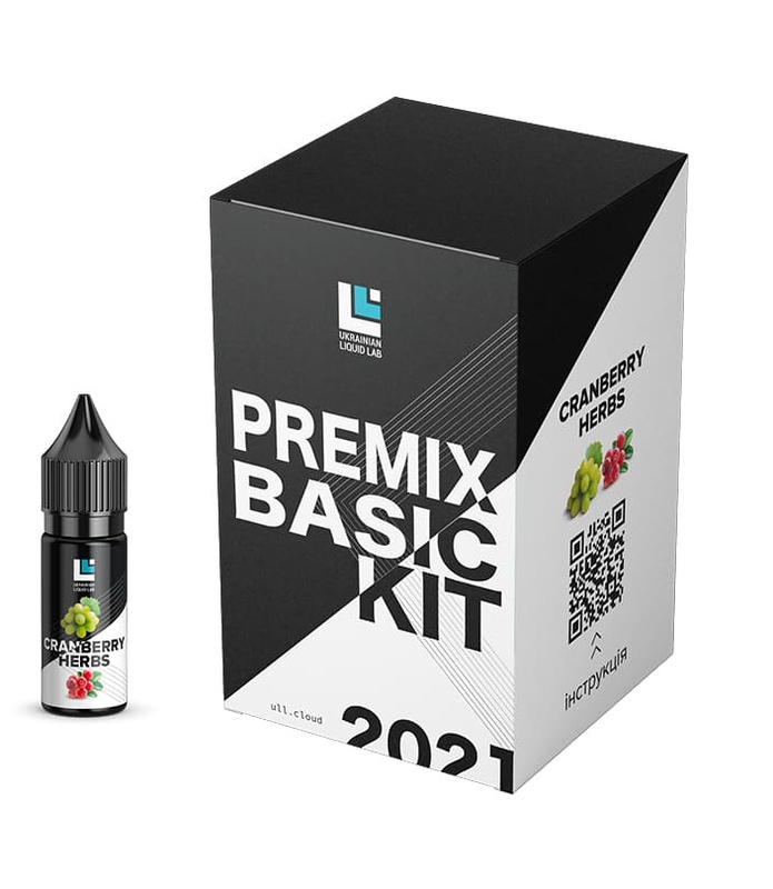 Набор Premix Basic Kit Cranberry Herbs, 30 мл Солевой