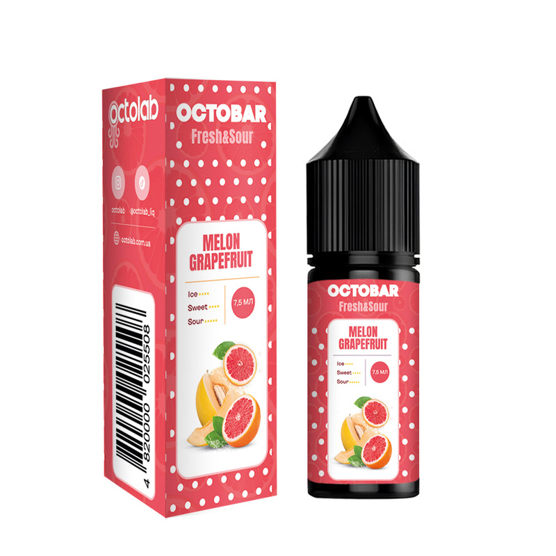 Набор Octobar Fresh Sour Melon Grapefruit, 15 мл