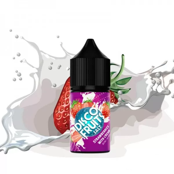 Рідина Disco Fruits Strawberries Cream, 30 мл