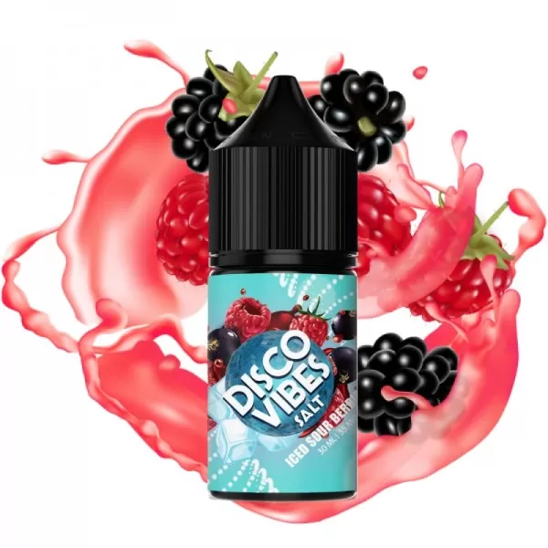 Жидкость Disco Vibes Iced Sour Berries, 30 мл