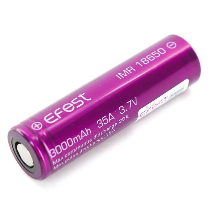 Акумулятор Efest IMR 18650 2500 mAh (35 А) (Original)